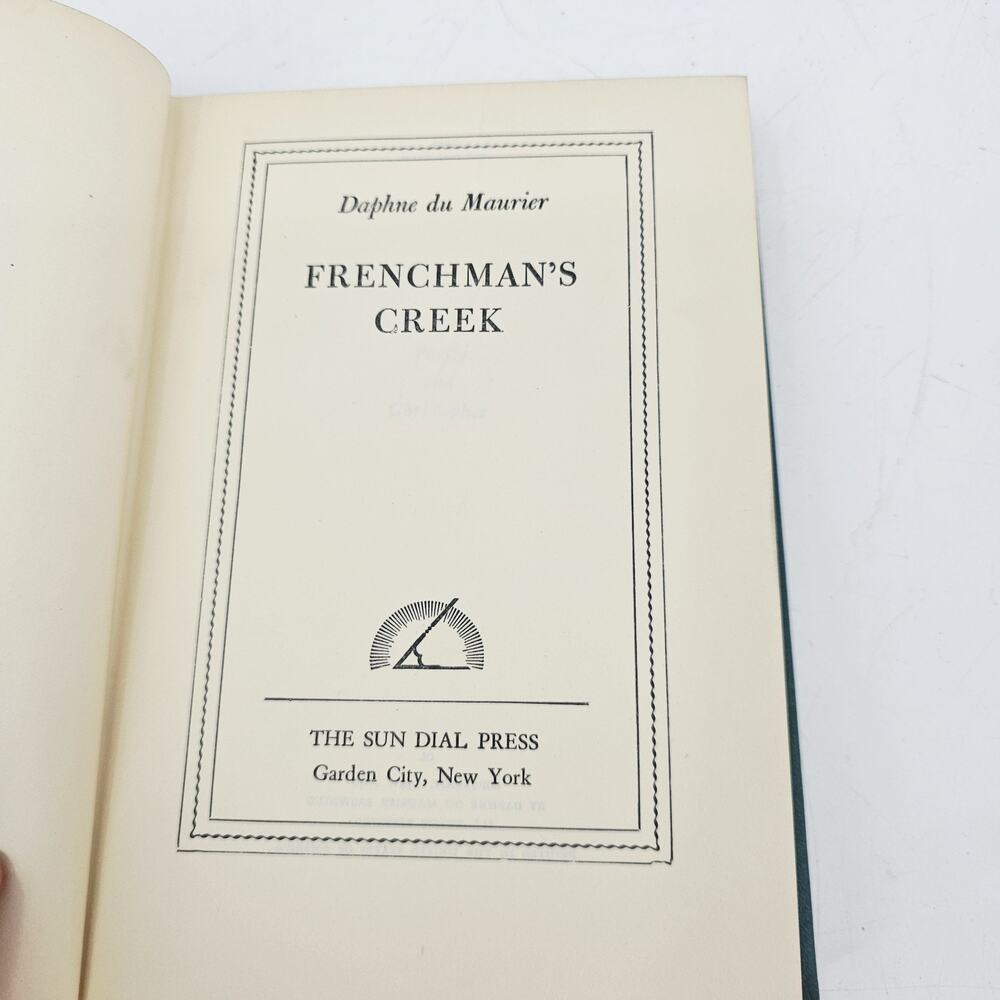 Vintage 1940's Frenchman's Creek Gothic Romantic Novel by Daphne du Maurier - Picture 3 of 6